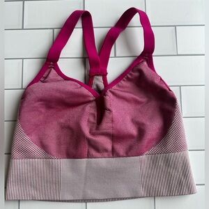 Nike sports bra pink